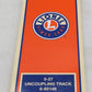 Lionel 6-65149 O27 Remote Uncoupling Track Section EX/Box