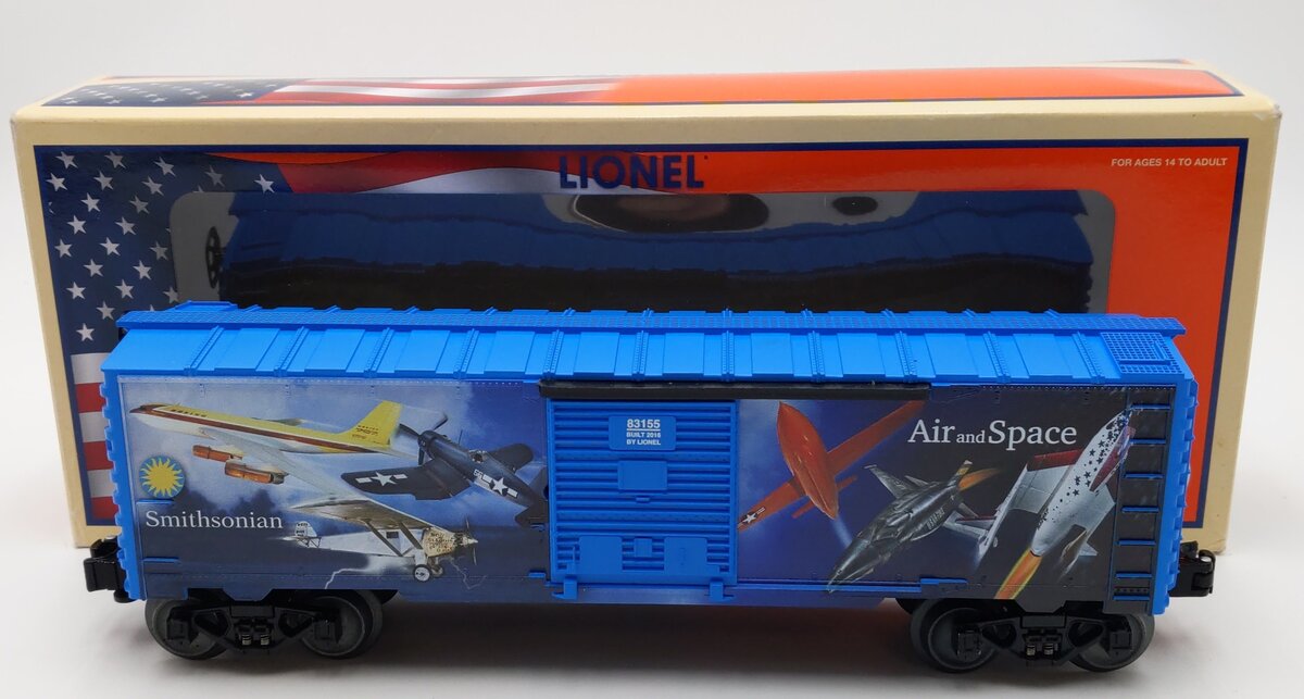Lionel 6-83155 O Gauge Smithsonian Flight Boxcar LN