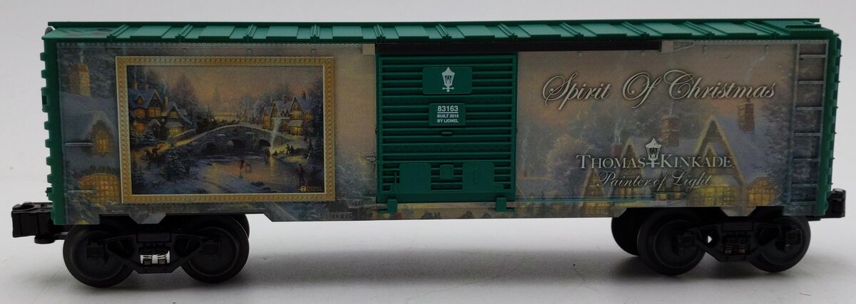 Lionel 6-83163 O Kinkade Christmas Boxcar LN/Box