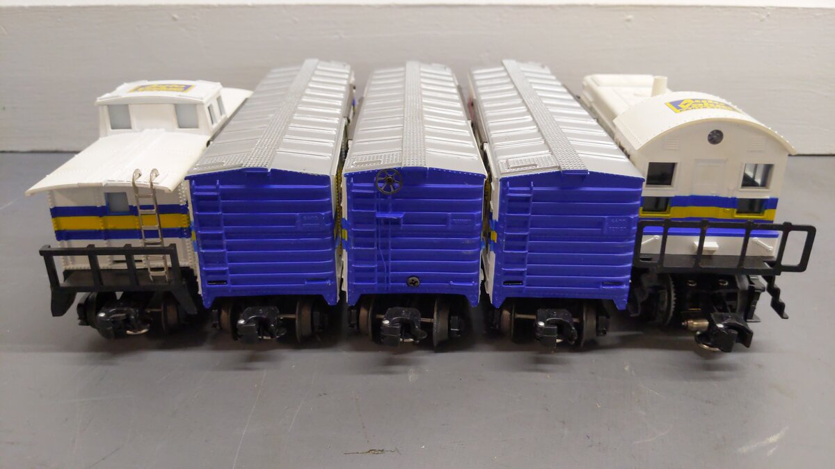 K-Line K1324 Auto Value Parts Store O/O27 Gauge Diesel Freight Train Set VG/Box