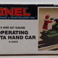 Lionel 6-18403 O Gauge Operating Santa Hand Car - Green EX/Box
