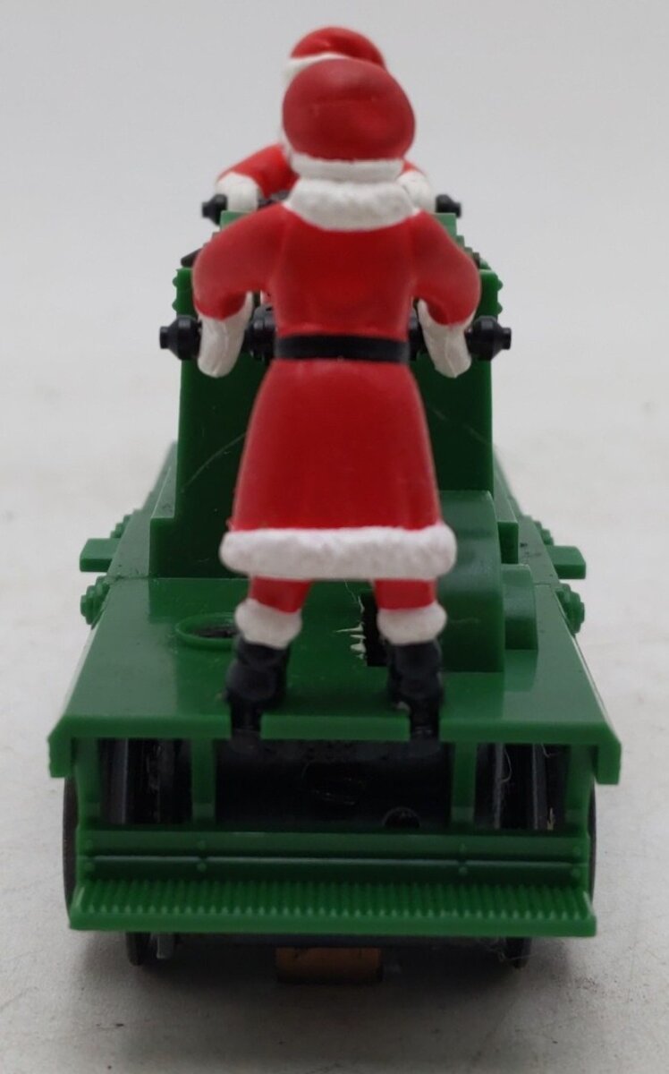 Lionel 6-18403 O Gauge Operating Santa Hand Car - Green EX/Box