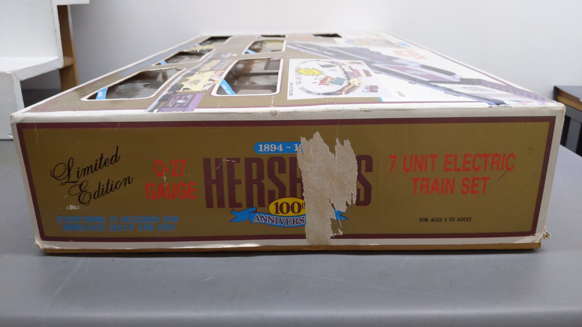 K-Line K1401 O Gauge Hershey's 100th Anniversary Steam Train Set VG/Box