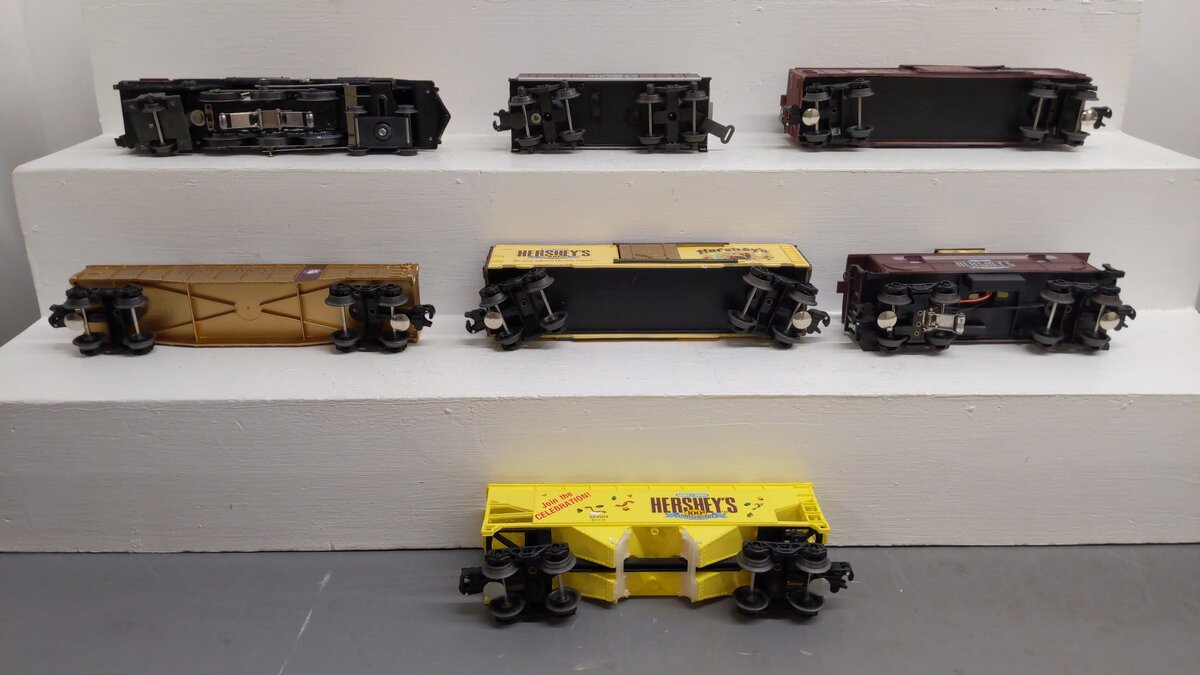 K-Line K1401 O Gauge Hershey's 100th Anniversary Steam Train Set VG/Box