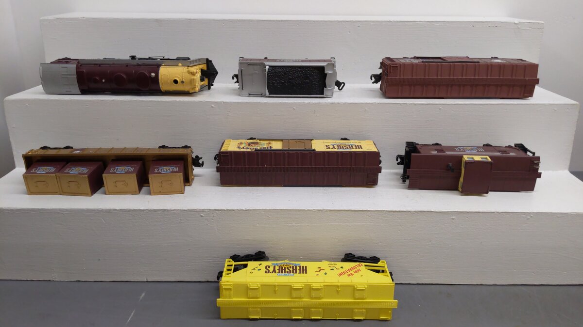 K-Line K1401 O Gauge Hershey's 100th Anniversary Steam Train Set VG/Box