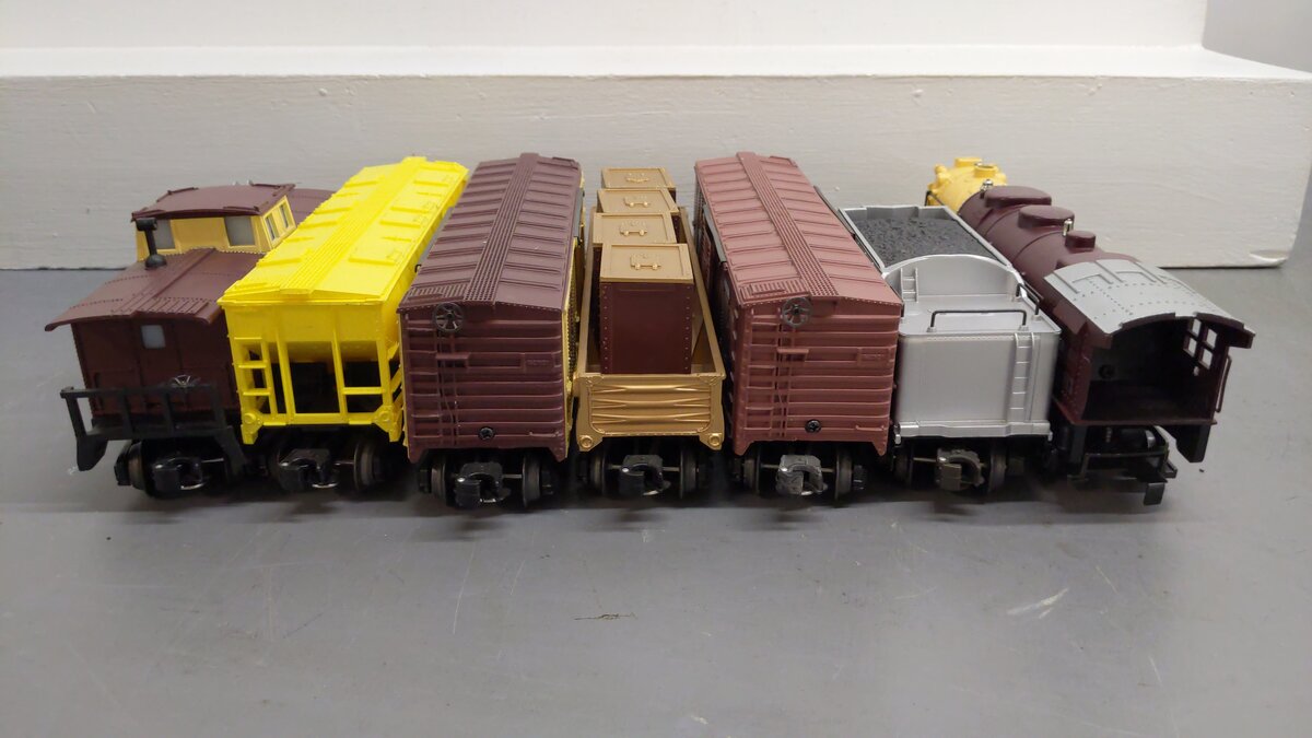 K-Line K1401 O Gauge Hershey's 100th Anniversary Steam Train Set VG/Box