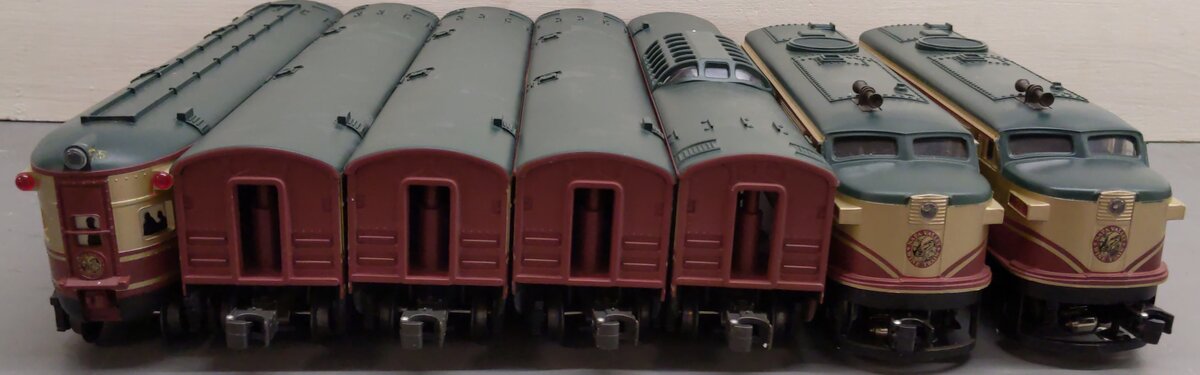 K-Line K1511 O Gauge Napa Valley Wine Diesel Passenger Train Set EX/Box