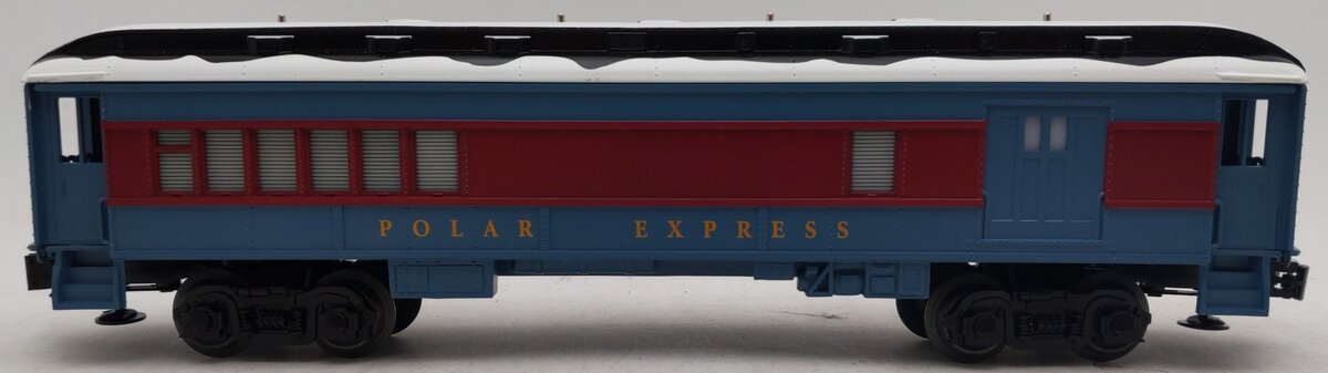 Lionel 6-84600 O The Polar Express Lighted Combination Car w/ Snow Roof EX/Box