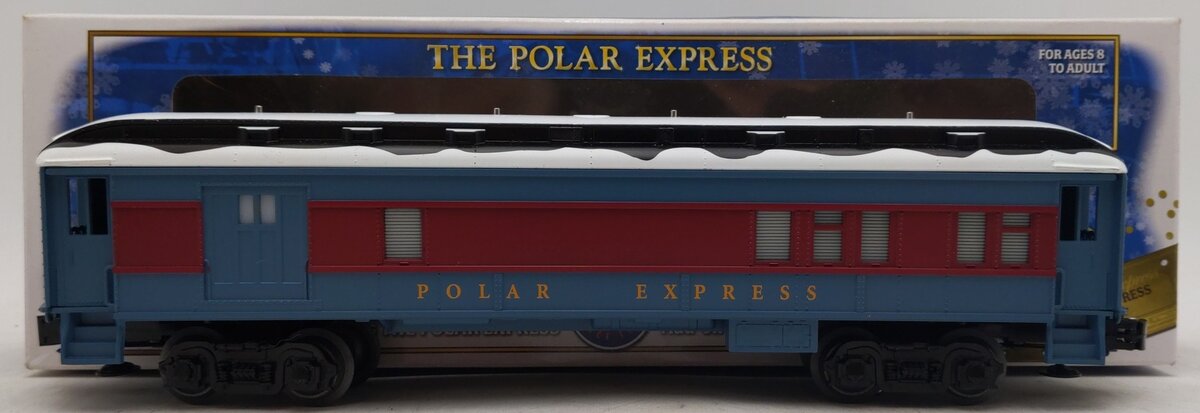 Lionel 6-84600 O The Polar Express Lighted Combination Car w/ Snow Roof EX/Box
