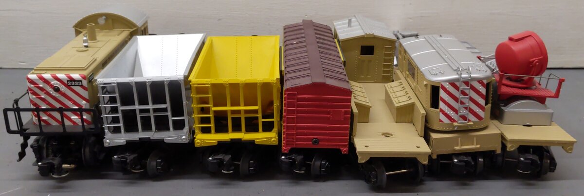 K-Line K1517 Hershey's Work Train O Gauge Diesel Train Set VG/Box