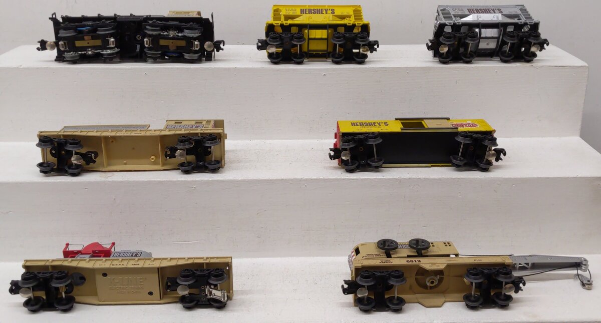 K-Line K1517 Hershey's Work Train O Gauge Diesel Train Set VG/Box