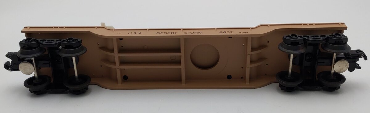 K-Line K6652 O Desert Storm US Army Missile Carrier Flatcar w/Missile LN/Box