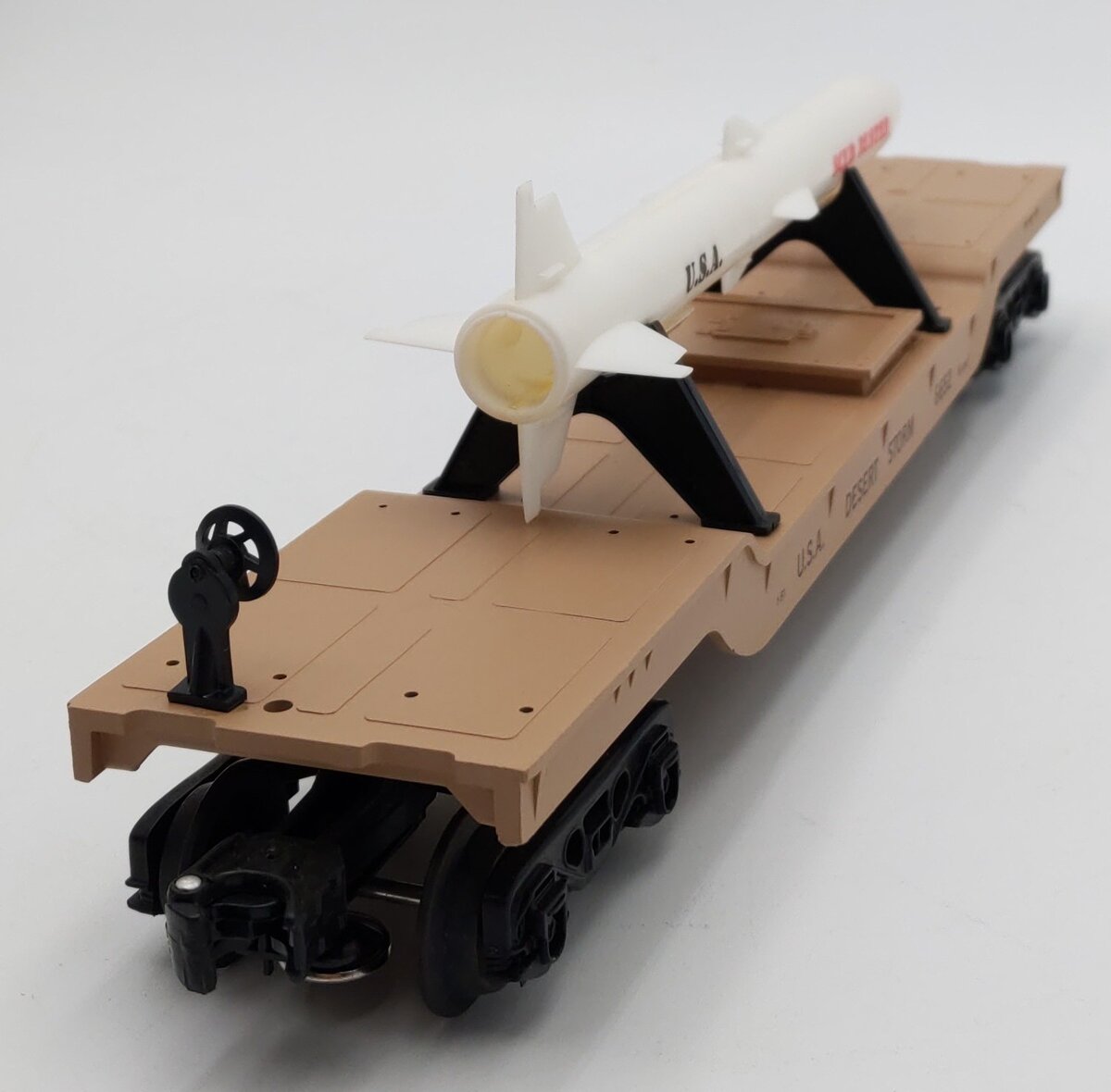 K-Line K6652 O Desert Storm US Army Missile Carrier Flatcar w/Missile LN/Box