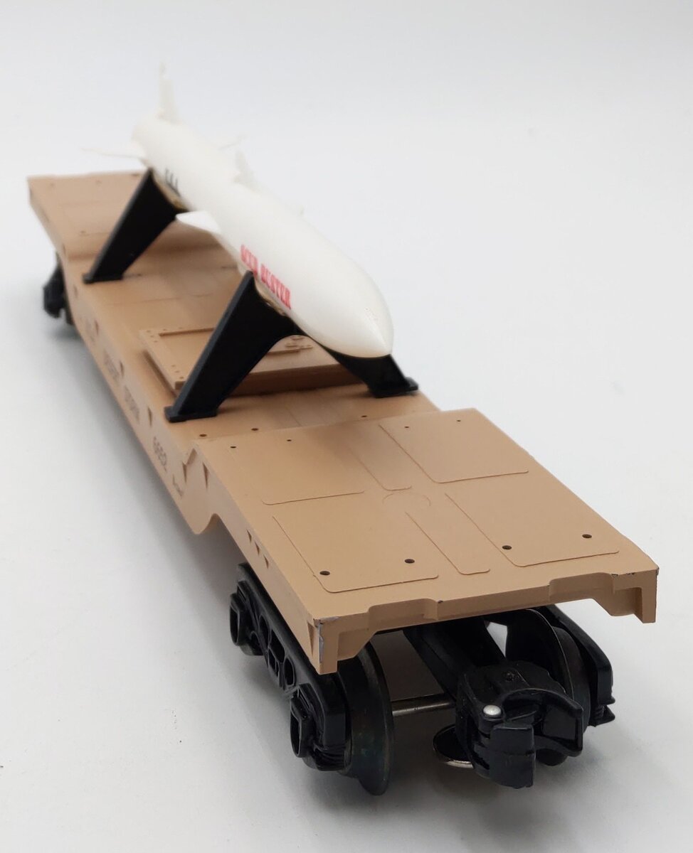 K-Line K6652 O Desert Storm US Army Missile Carrier Flatcar w/Missile LN/Box