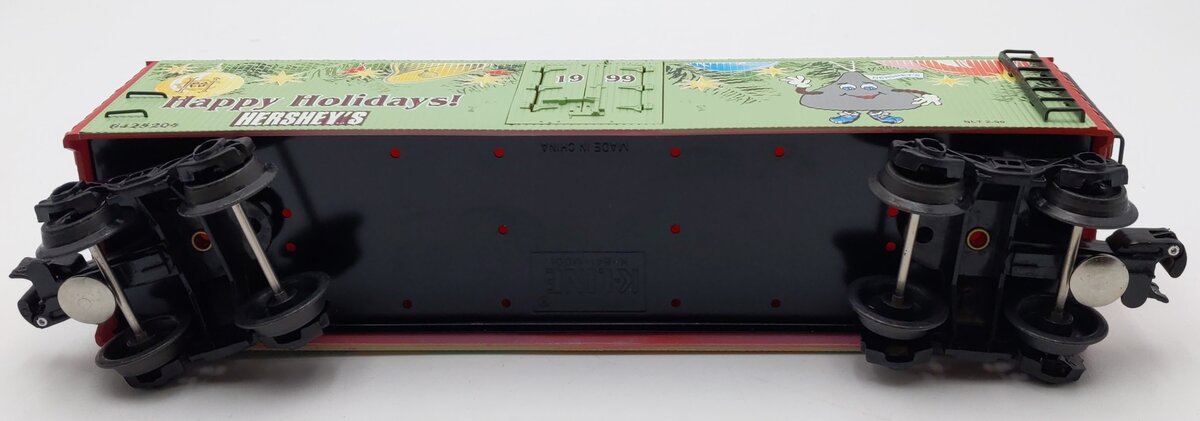 K-Line K642-5204 Hershey's 1999 Happy Holidays Reefer Car LN/Box