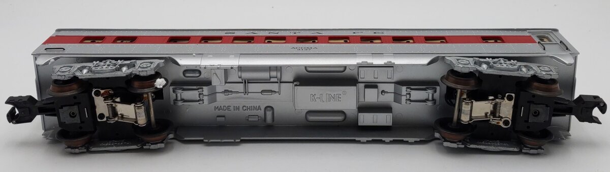 K-Line K4530-3137-4 O Gauge Santa Fe Vista Dome Passenger Car #3137 LN/Box