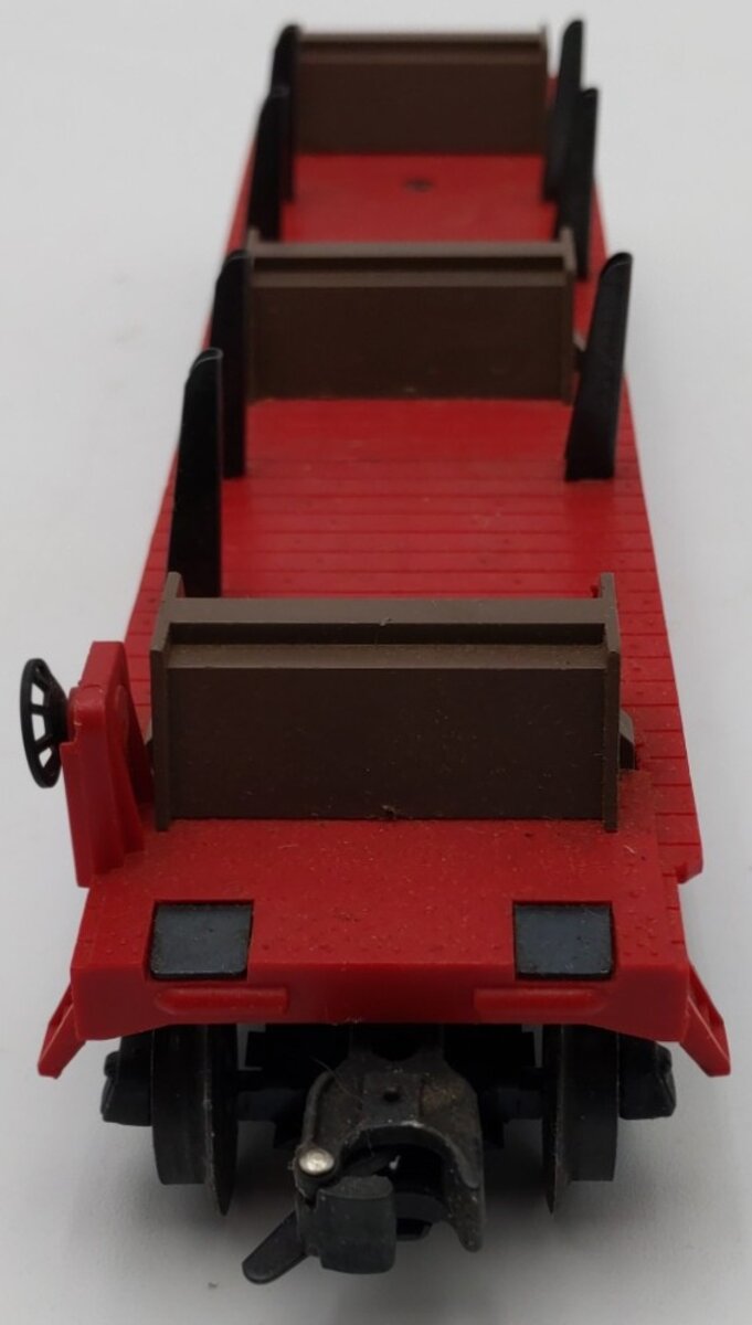 Lionel 264 Vintage O Operating Forklift Platform with 6264 Lumber Car VG/Box