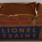 Lionel 264 Vintage O Operating Forklift Platform with 6264 Lumber Car VG/Box