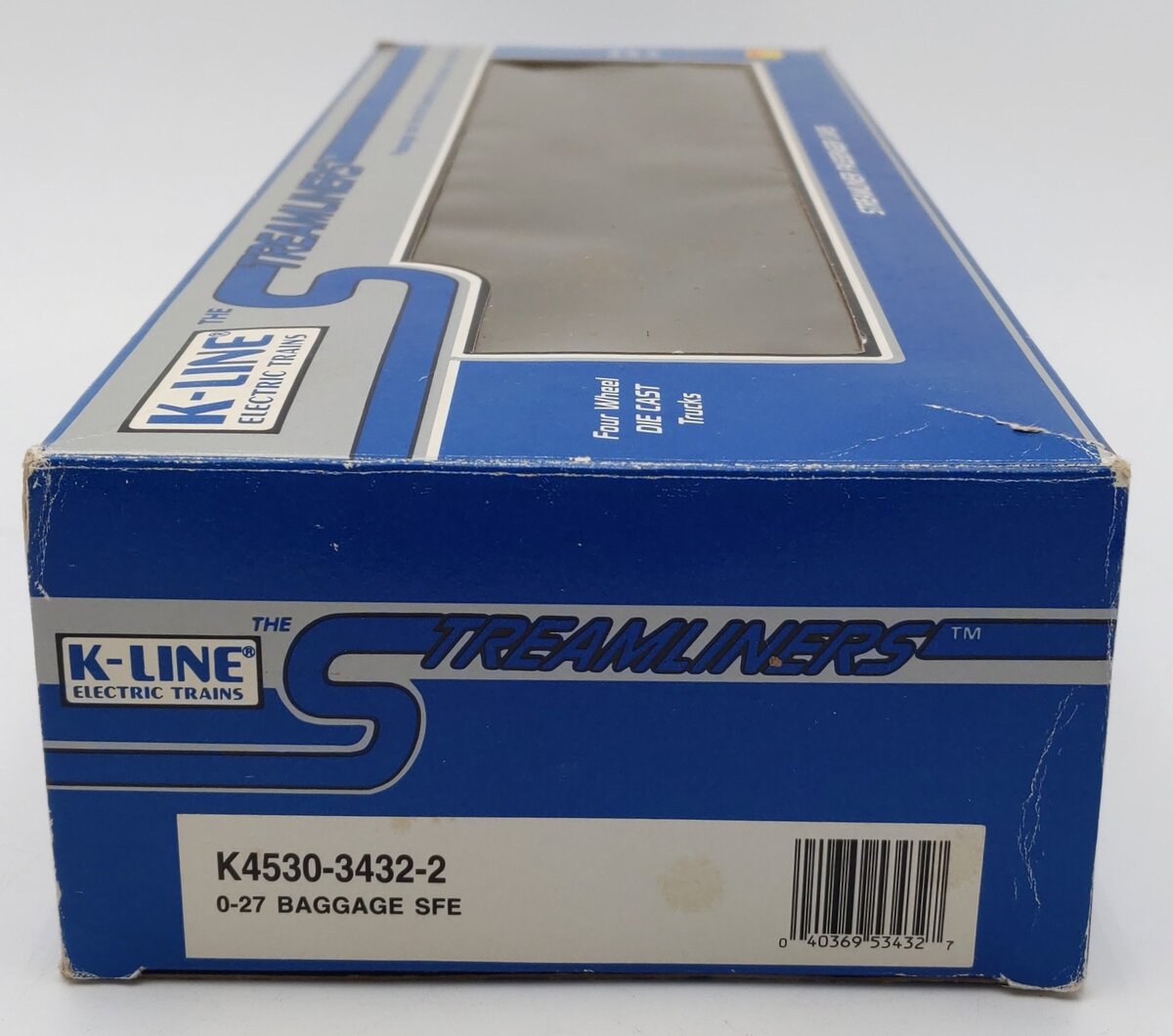 K-Line K4530-3432-2 O Gauge Santa Fe Baggage Car #3432 EX/Box