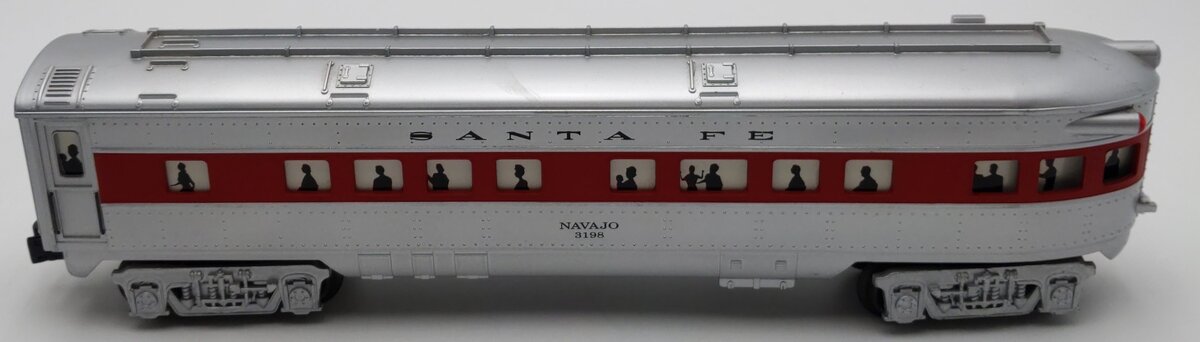 K-Line K4530-3198-5 O-27 Santa Fe "Navajo" Observation Car #3198 EX/Box