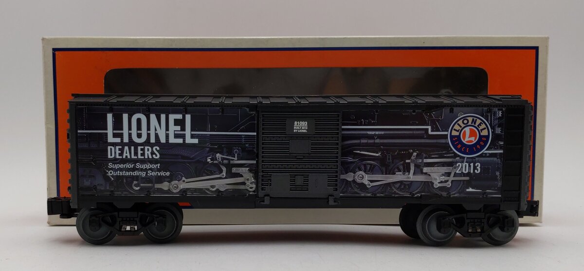 Lionel 6-81093 O Gauge 2013 Lionel Dealer Appreciation Boxcar LN/Box