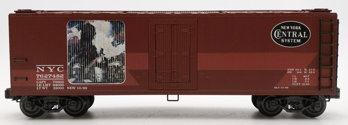 K-Line K762-7482 O NYC Historical Art Classic Wood-Sided Reefer #7627482 LN/Box