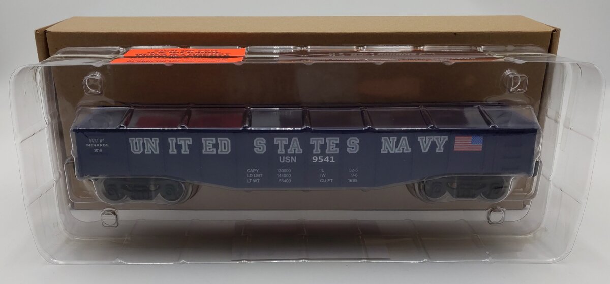 Menards 279-5251 O Scale U.S. Navy Gondola #9541 LN/Box