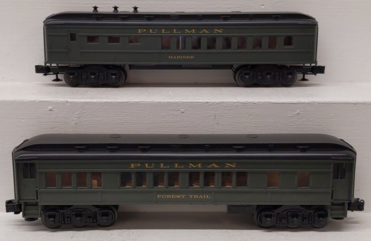 Lionel 6-81763 O Pullman Madison Coach/Diner Car 2-Pack EX/Box