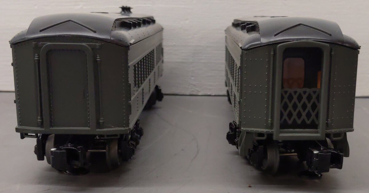 Lionel 6-81763 O Pullman Madison Coach/Diner Car 2-Pack EX/Box