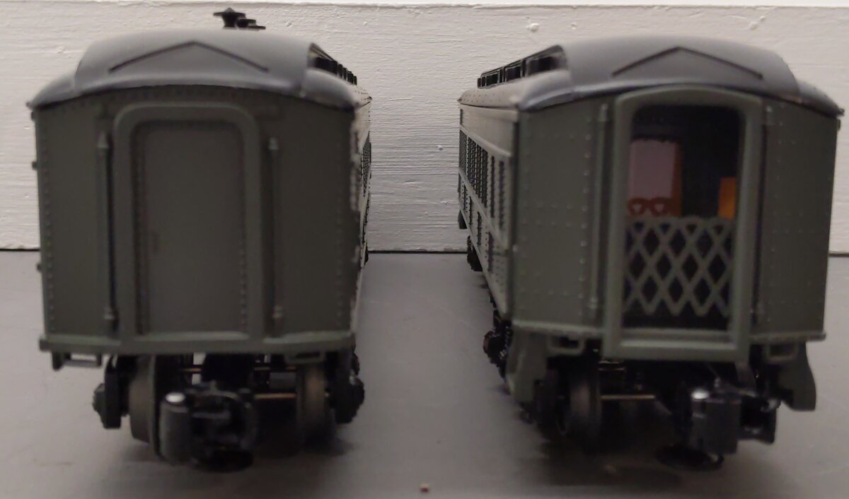 Lionel 6-81763 O Pullman Madison Coach/Diner Car 2-Pack EX/Box