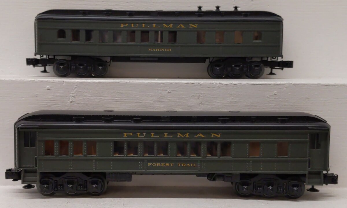 Lionel 6-81763 O Pullman Madison Coach/Diner Car 2-Pack EX/Box