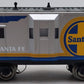Menards 275-9118 O Gauge Santa Fe Caboose w/ Lights #7564 EX/Box