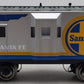 Menards 275-9118 O Gauge Santa Fe Caboose w/ Lights #7564 EX/Box