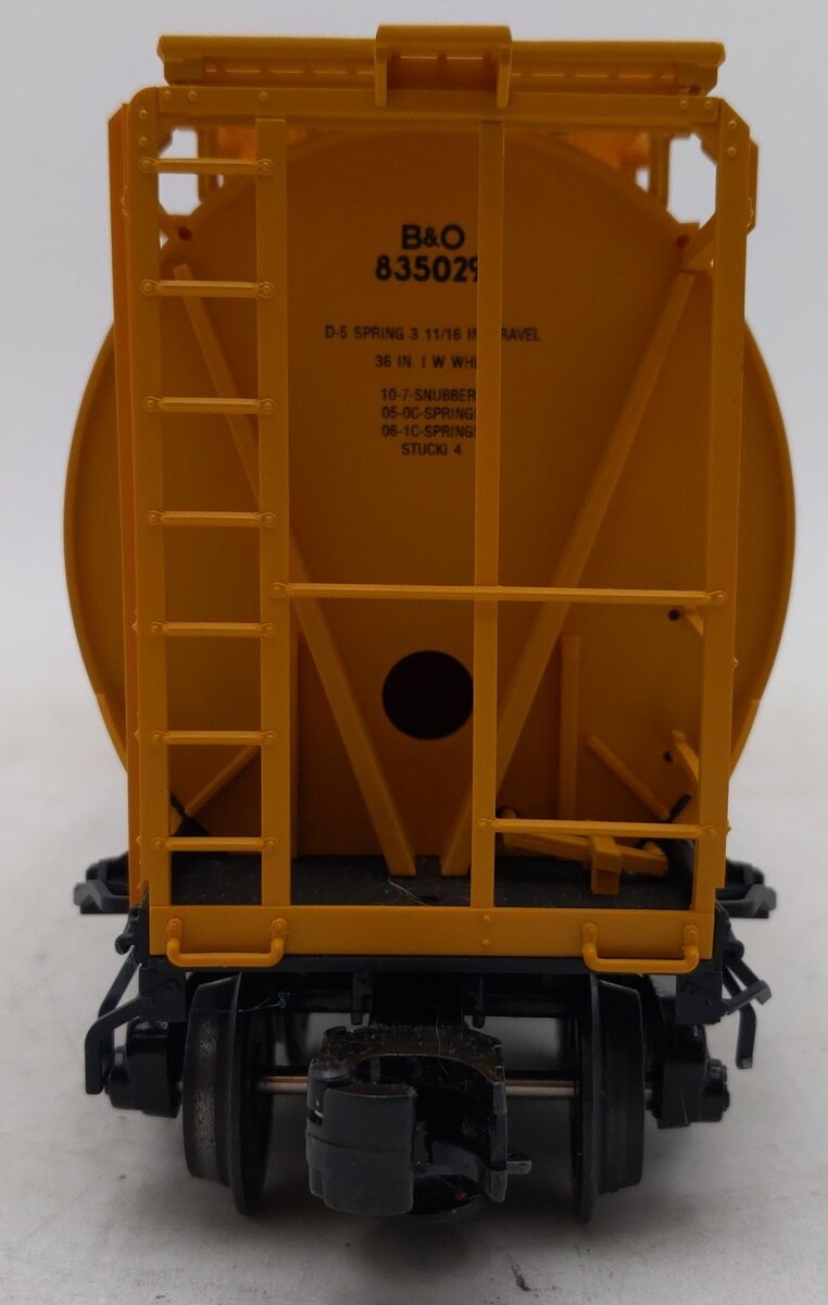 Atlas 6332-1 O Gauge Chessie Cylindrical Hopper #835029 (3Rail) VG