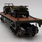 Menards 279-3380 O Army Flatcar w/ Two Jeeps #12725 LN/Box