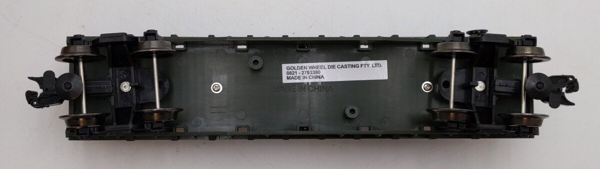Menards 279-3380 O Army Flatcar w/ Two Jeeps #12725 LN/Box
