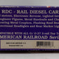 RMT 5133 O Scale Amtrak BUDDY RDC Car #14 LN/Box