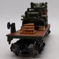 Menards 279-3384 O Gauge Army Flatcar w/ Half Track #23028 LN/Box