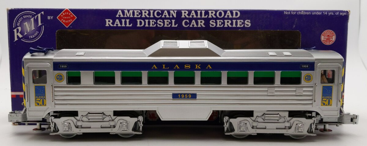 RMT 92533-3 O Gauge Alaska Buddy Powered Rail Diesel Car #1959 EX/Box