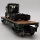 Menards Gold Line O Gauge Army Flatcar w/ Army Semi Tractor No.279-3966 LN