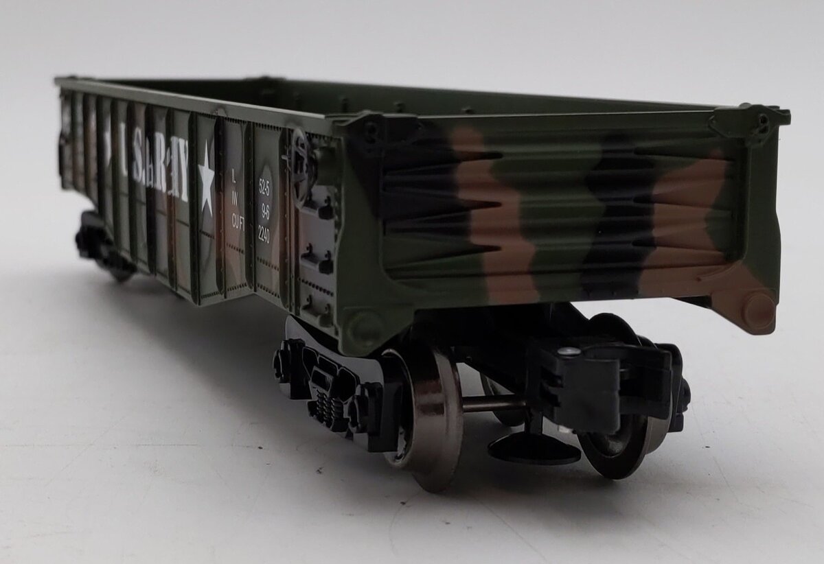 Menards 279-4333 O Military Gondola Car #4001 LN