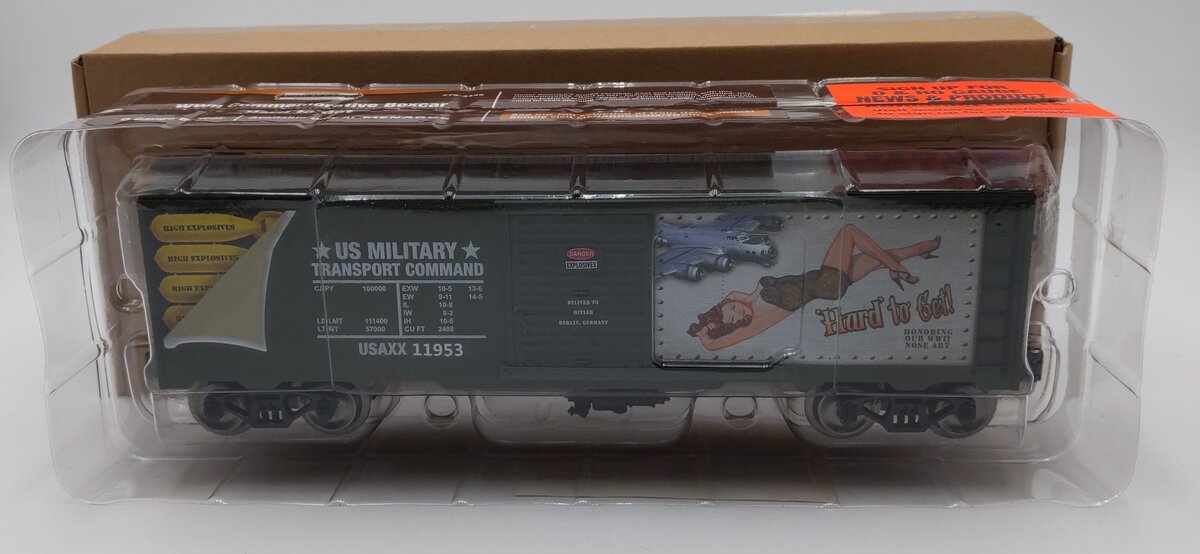 Menards 279-3626 O "Hard To Get" WWII Commemorative Boxcar #11953 LN/Box