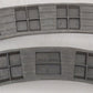American Flyer & Other Vintage S Gauge Rubber Roadbeds w/ Track (16) VG