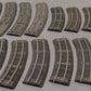 American Flyer & Other Vintage S Gauge Rubber Roadbeds w/ Track (16) VG