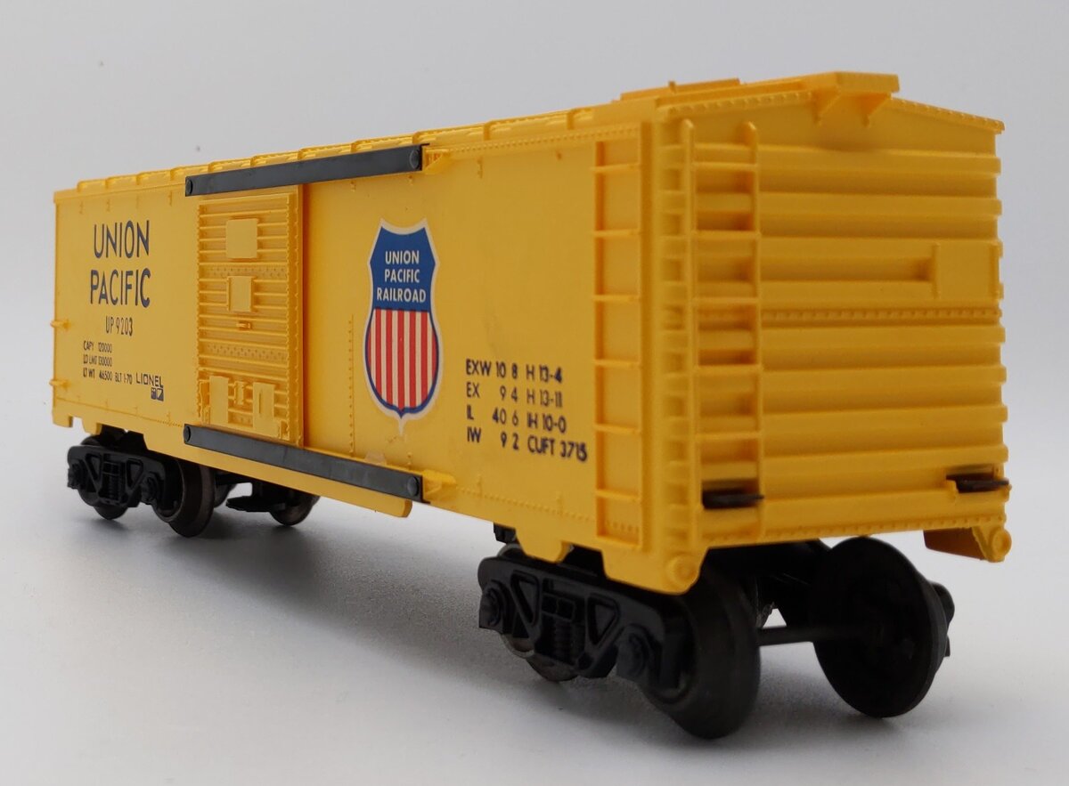Lionel 6-9203 O Gauge Union Pacific Boxcar #9203 EX/Box