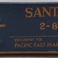 United Models HO BRASS Santa fe 2-8-4 Berkshire Steam Loco & Tender - Painted VG/Box