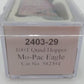 Trainworx Inc. 2403-29 N Scale MP 100-Ton Quad 4-Bay Hopper Car #582394 w Coal EX/Box