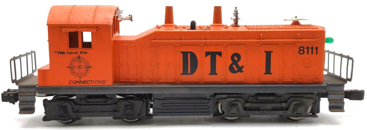 Lionel 6-8111 O Gauge DT&I NW-2 Switcher Diesel Locomotive VG