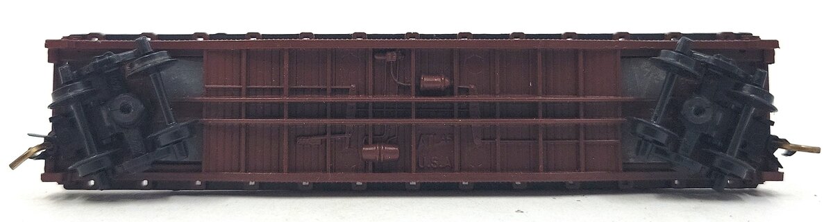 Atlas 3775 N Scale Santa Fe Piggyback Flatcar #92308 EX/Box