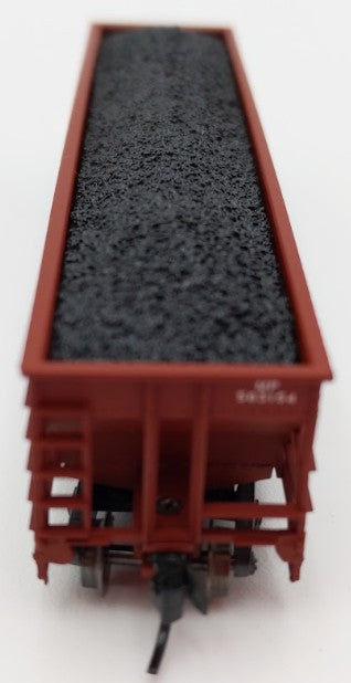 Trainworx Inc 2403-33 N Scale MP 100-Ton Quad 4-Bay Hopper Car #583154 w Coal EX/Box